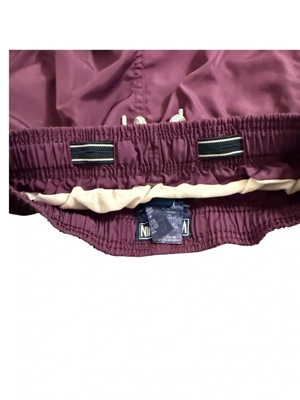 Vilebrequin Swim Trunks Boys Size 8 Solid Plum Purple
